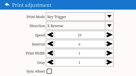 25.4mm Print Height Handheld Inkjet Printer for Agricultural Applications
