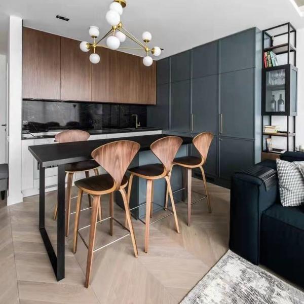 18 мм MDF модульный дизайн Домашний шкаф Китайская кухня