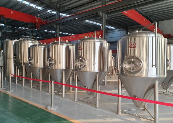 Easy Operation Conical Fermentation Vessel , 20BBL Stainless Steel Fermenter
