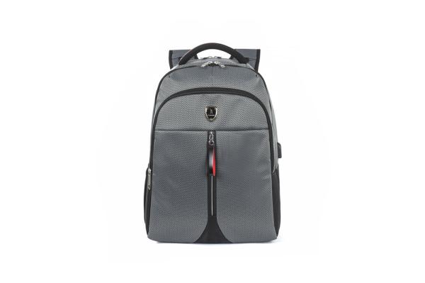 Waterproof Small Black Nylon Backpack , Nylon Travel Backpack For Day Trips