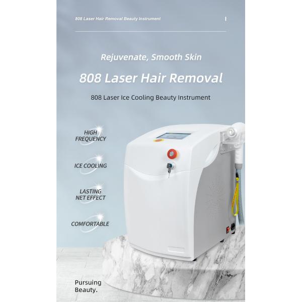 Удаление волос машины лазера диода 808 полупроводника портативное