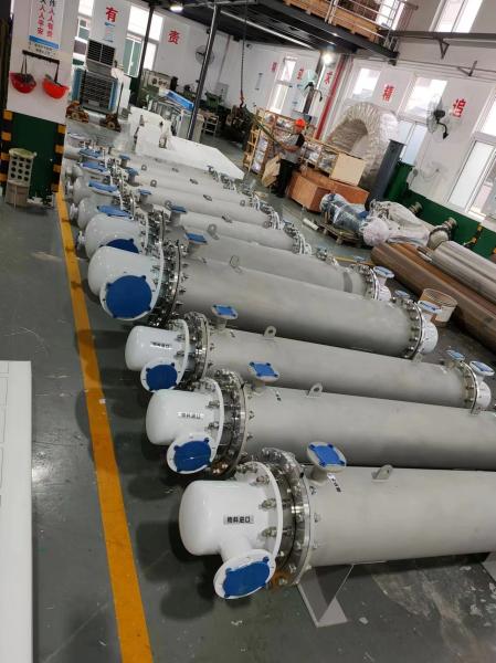 原産地 フロロポリマーチューブ熱交換器 高熱伝達係数 工業用