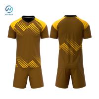 Personnaliser des vêtements de football de haute qualité à faible MOQ Uniforme de football T-shirt de football avec sublimation