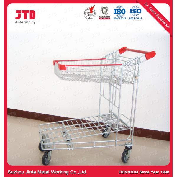 5 вагонетка груза вагонеток 240L покупок металла колес PU дюйма сверхмощная