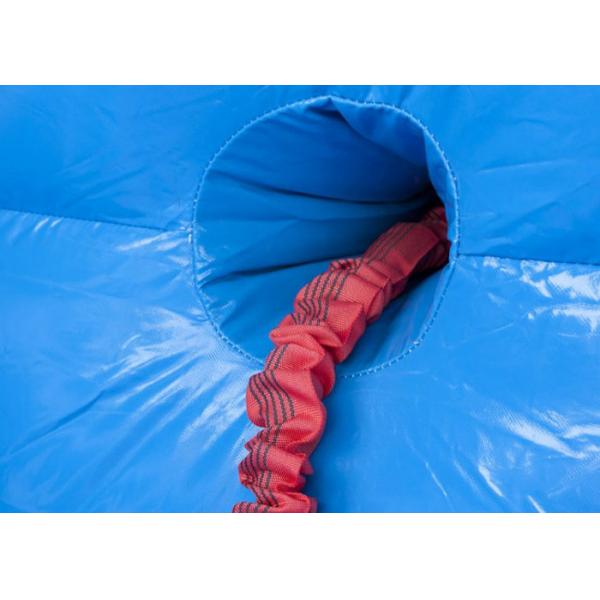 Kids Dual Lanes Inflatable Bungee Run , 2 Lane Blow Up Bungee Run Bounce House