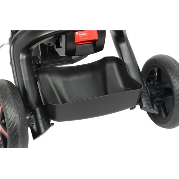 Crianças dobrável de três rodas andar em triciclo de carro com EVA roda faixa etária 2-4 anos