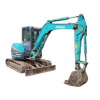 Shanghai utilisé Kobelco SK55 Excavator en bon état 28.3 KW 5290 KG Poids de fonctionnement