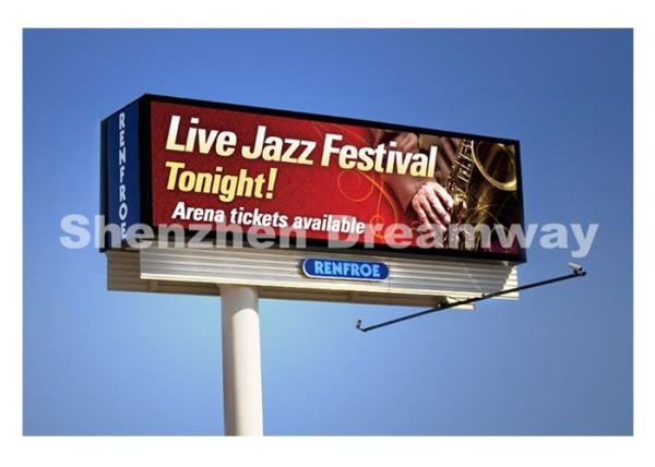 10 mm Outdoor LED Billboard with Synchronous Control Meanwell Power