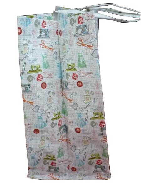 4C Printing 120g Sewing Matt PP Woven Shopping Bags For Packaging / Advertising