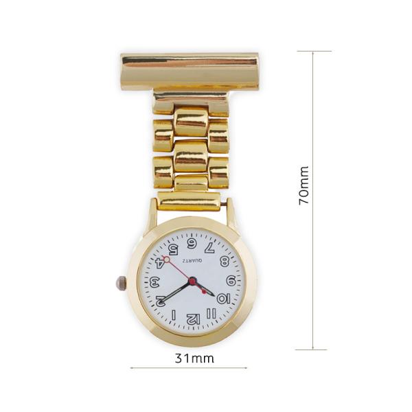 Metal Nurse Watch+Pen Holder+Pen Bag+Pen Light Set Brooch Doctor Watch Hospital dedicated PC21S MOVT