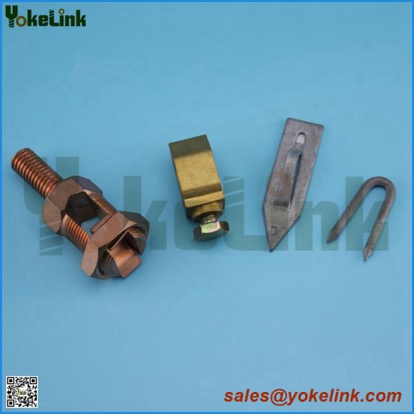 Ground rod clamp