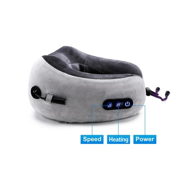 U Shaped Shiatsu Neck And Shoulder Massager Kneading Massage Pillow For Neck Relief