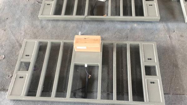 900×600mm 300kg Animal Floor Weighing Scales Powder Coated