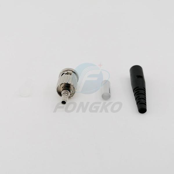 OEM 2mm Fiber Optic ST Type Connector APC UPC Connectors Parts