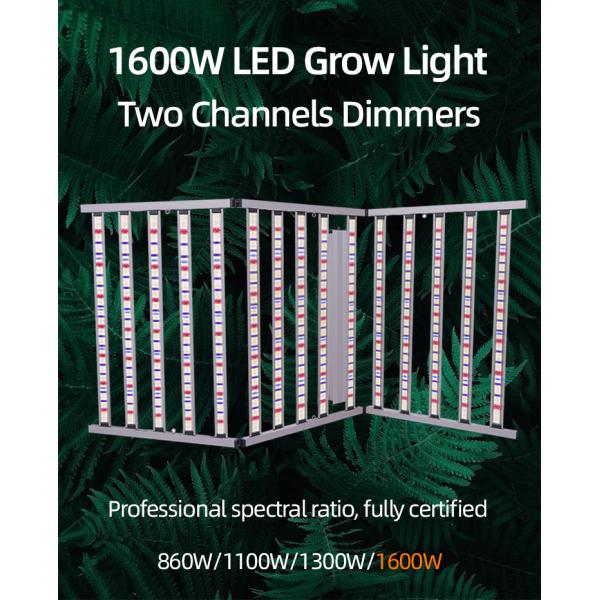 Indoor 1500W Full Spectrum UV Grow Light Bar , UV IR Grow Light Bar 4x8ft 110x240cm