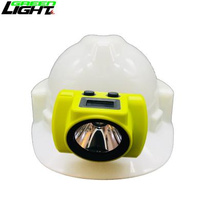 25000lux Underground Mining Lamp , OLED Display 6.8Ah Explosion Proof Mining Lamp