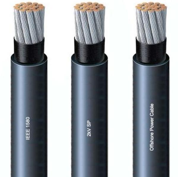 WK 310 Torsion 3KV PVC Direct Burial Power Cable UV Resistance For Wind Turbines
