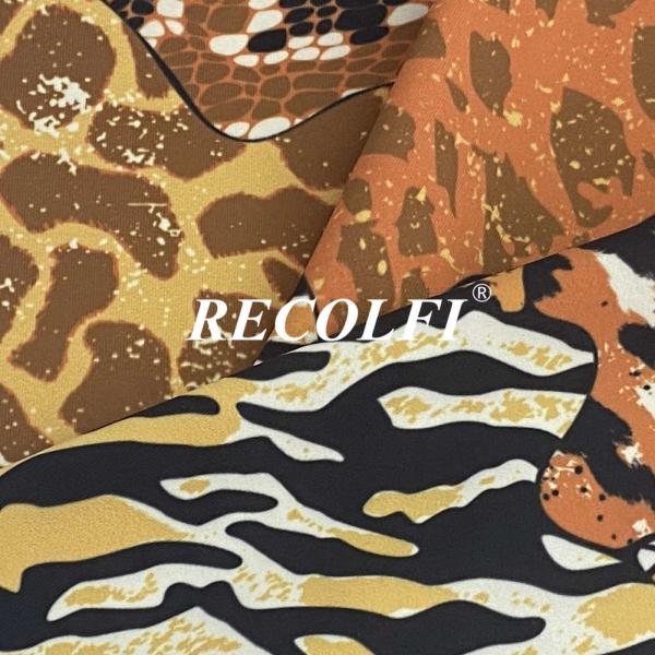 Sublimation Printing Activewear Knit Fabric Seamless Custom Pattern