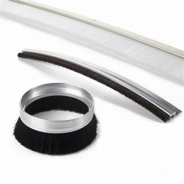 Draught Dust Insect Seal Weather Nylon Strip Brush for Window Door