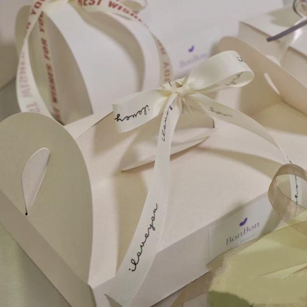 Custom Kraft Paper Cake Box Foldable Snack Packaging