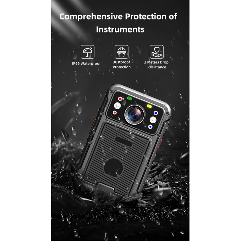 Factory Direct 4G Body Worn Camera 2K 42MP HD Body Camera with Wifi GPS BT IP65 Waterproof Video Recorder Camera