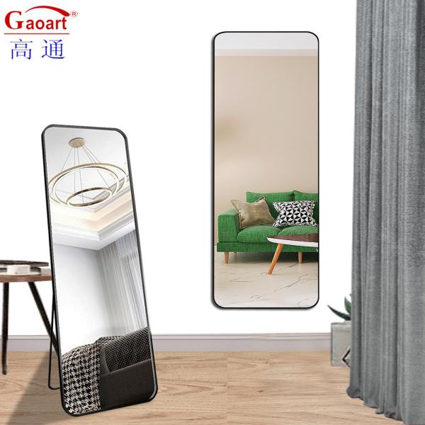 Moderne Hôtel de style métallique salle de bains Glace miroir bistouri pour la décoration intérieure