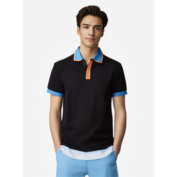 Wholesale Uniform Blank Men's Polo Shirts Custom Embroidered Logo Polo T Shirts