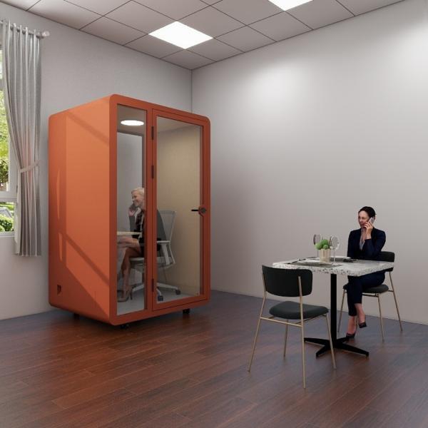 Modern 1 Person Office Pod Soundproof Modern Meeting Office Pods