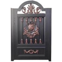 Porte d'entrée automatique coulissante de style moderne avec protection de sécurité avancée