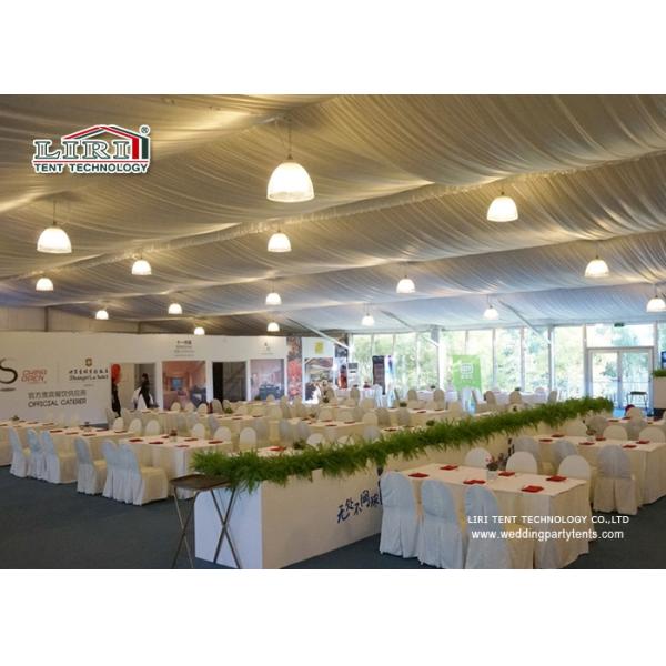 Крышка крыши PVC алюминиевой стены шатра рамки TFS твердой огнезамедлительная