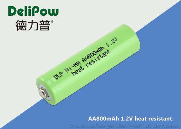 Customized Capacity AA NIMH Rechargeable Battery 800mAh With UL / CE