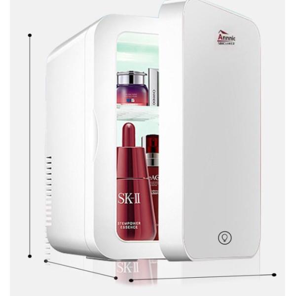 White 8 Liter 48 Watt  Small Refrigerator For Car 12V