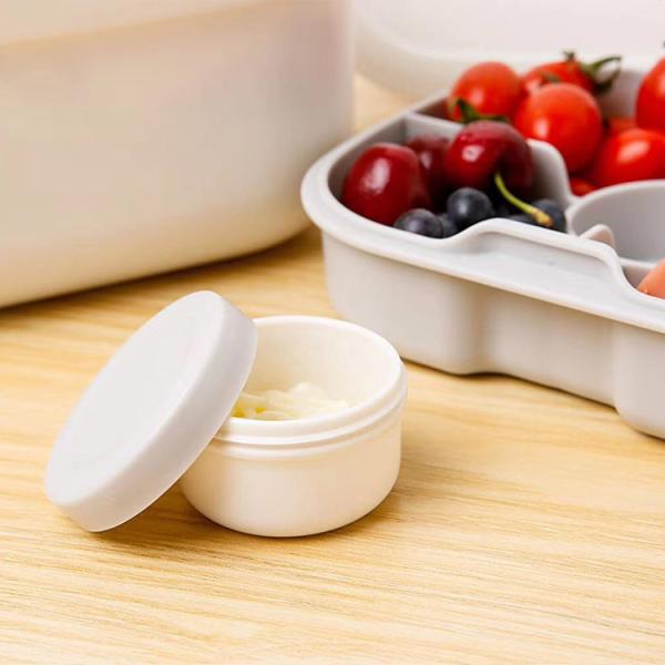 Large Capacity Take Away BPA Free Eco Friendly Food Container with Lid Fork and Knife