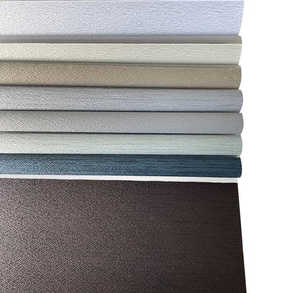 100% Polyester Builtin Blinds Between Glass Blackout Sheer Roll Up Blinds Fabrics For Home