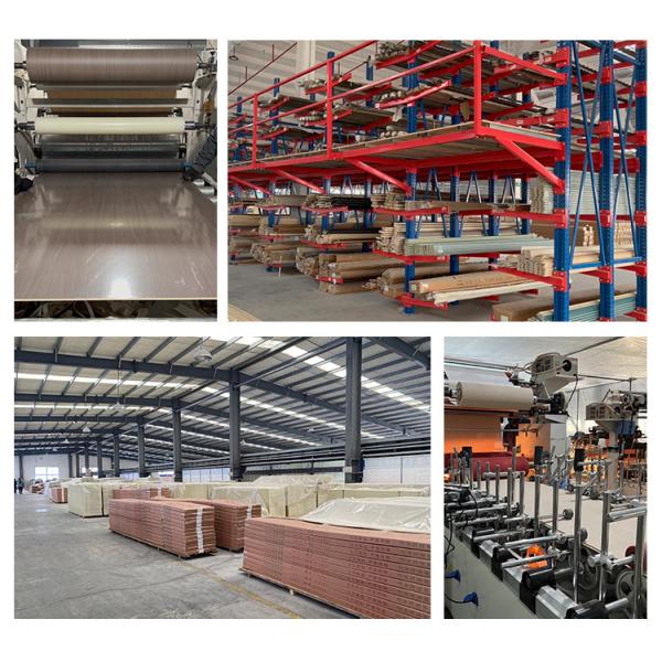 Кожа внутреннего художественного оформления администрации чувствует ширину 1.22m панелей стены PVC