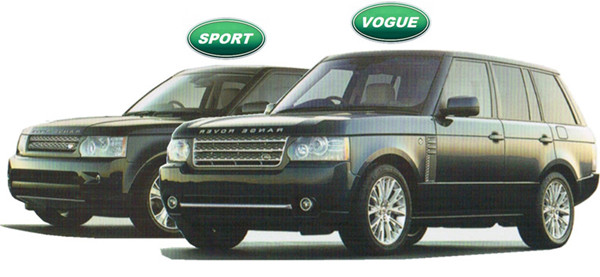 Прочная передняя решетка ABS для Range Rover Vogue 2006 - 2012 / Chrome Car Grille