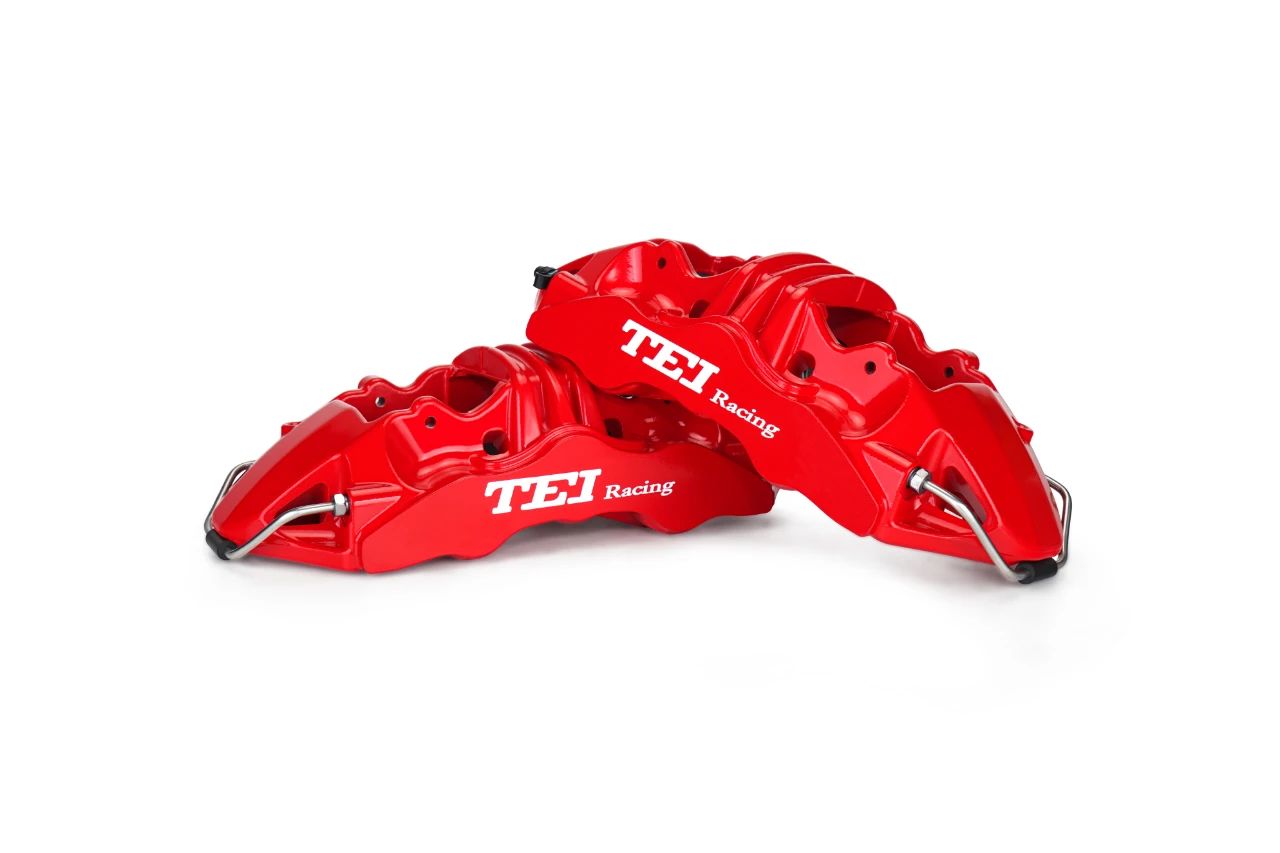 TEiRacing Street Version S60-Plus 6 Pot Monoblock Caliper Большой тормозный комплект для 19/20/21/22 дюймового обода автомобиля