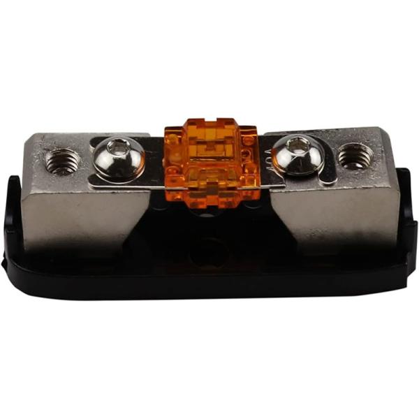 High Breaking Capacity 50A Rated Current A Mini AFS Inline Fuse Holder for Car Audio
