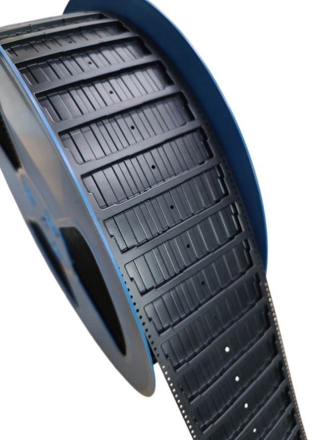 10⁶-10⁹ Ω Surface Resistance Antistatic PC Carrier Tape for Sensitive ICs