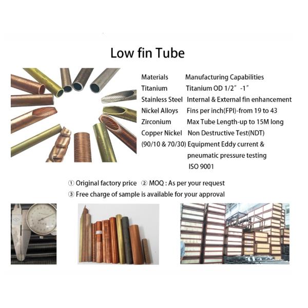 DELLOK Aluminium Sprial L/ll/kl/klm/g Fin Tube