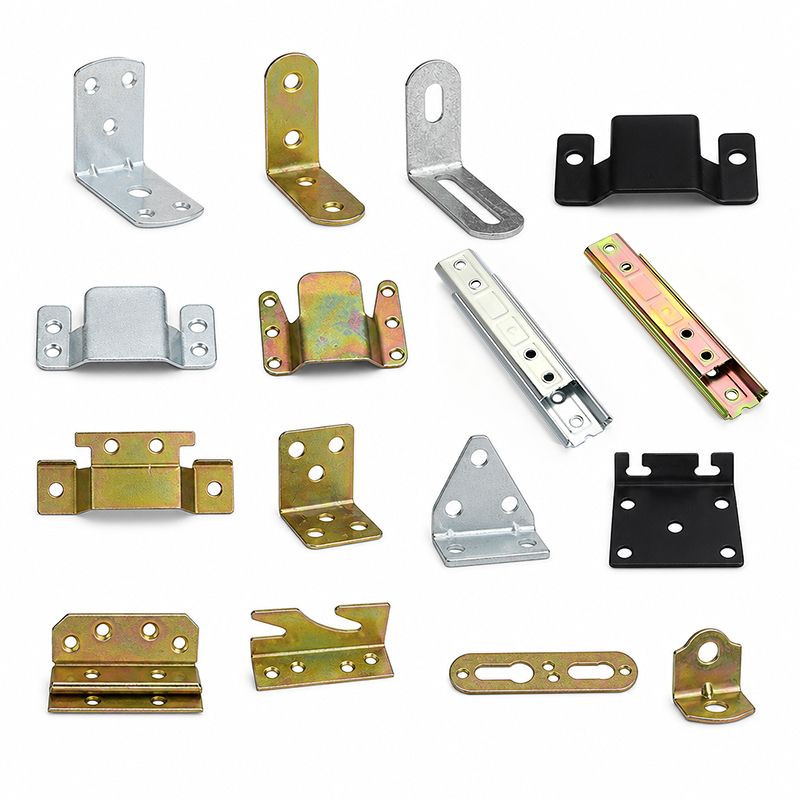 Thickened Invisible Folding Sofa Backrest Hinge Clips Universal Heavy-Duty Bed Hooks Hidden Connecting Angle Brackets