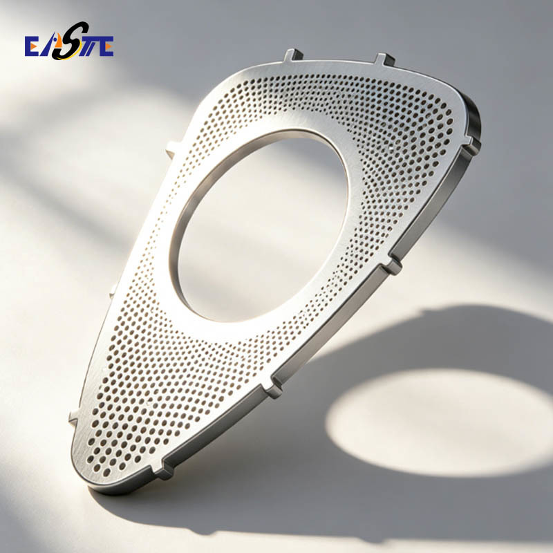 OEM/ODM Chemical Etched Micro-Perforated Metal Speaker Grilles for Automotive Acoustics