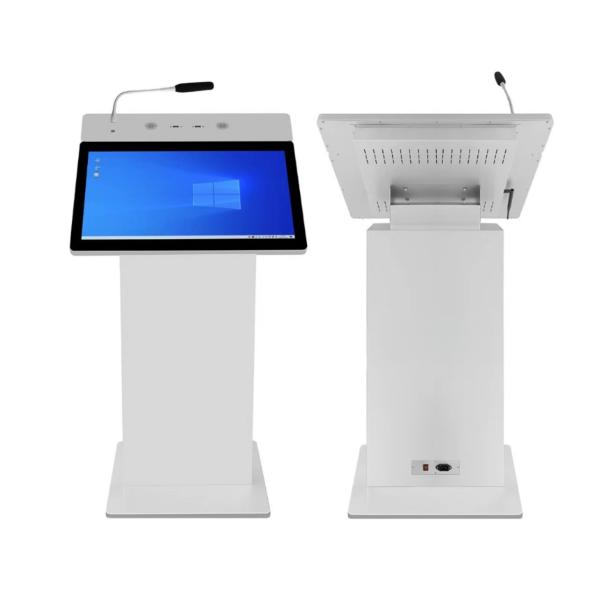 27 Inch Multimedia Podium with Intel i5 6th Gen and 350 Cd/m² Brightness for Smart Classrooms