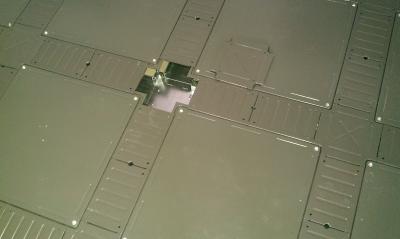 Fireproof, waterproof and dustproof Steel Raised Floor 33000 N / m2 Uniform Load