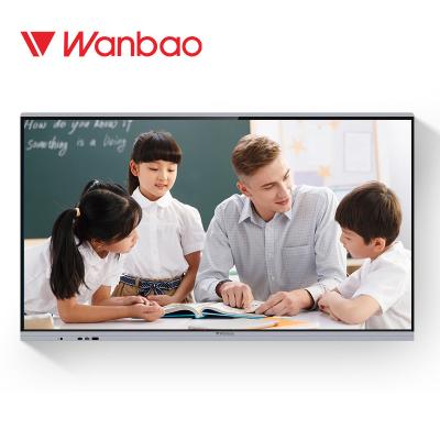 Tableau blanc interactif d'éducation fixée au mur avec le réseau de caméra