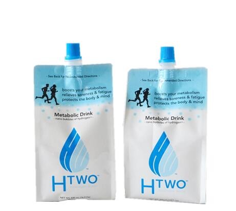 Laminated Material Food Grade PET Standing Up Plastic Milk Spout Bag