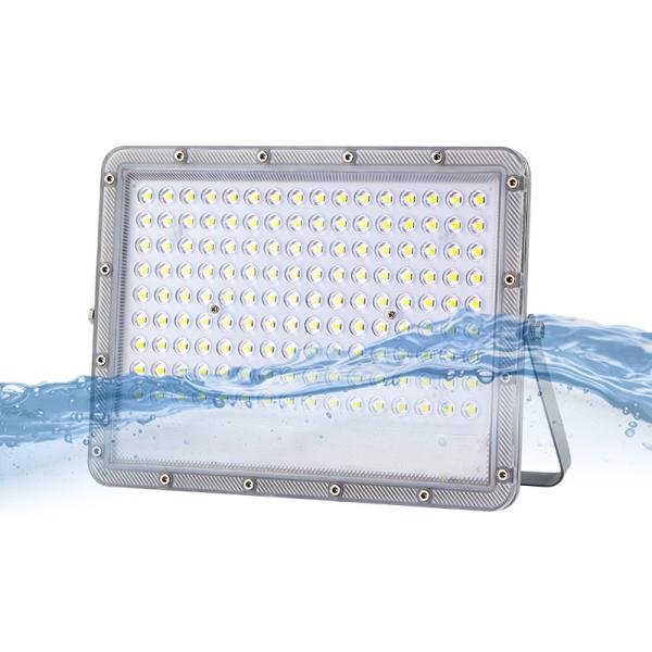 100 luzes de inundação exteriores portáteis do diodo emissor de luz do watt para o estádio 220v Smd 2200k Smart