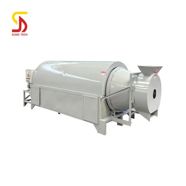 Drum Type Food Mini Rotary Dryer For Sugarcane Bagasse Fruit Automatic