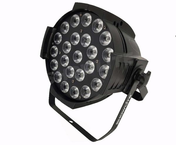 Colorful RGBW 24*10W  4 In 1 LED Par Wash Lights For Nightclubs 8CH Channel LED Par Can Wash indoor Light