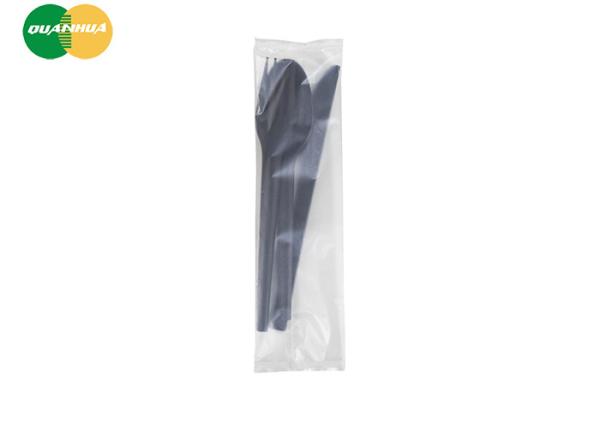 Biodegradable Disposable CPLA Compostable Cutlery Kit Sustainable